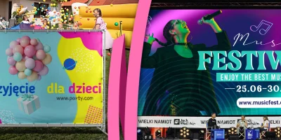 Wielkoformatowy druk UV w organizacji letnich wydarzeń